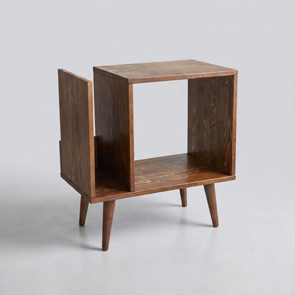 Turntable Stand Media Console with Storage, Record Player Stand, Stereo HiFi Cabinet Organizer