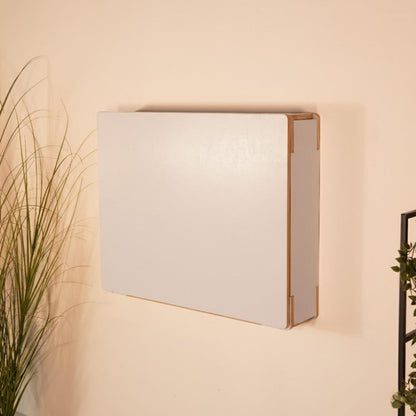 Murphy Dual Monitor Desk – Wall Mounted Fold Down Workstation for Home Office