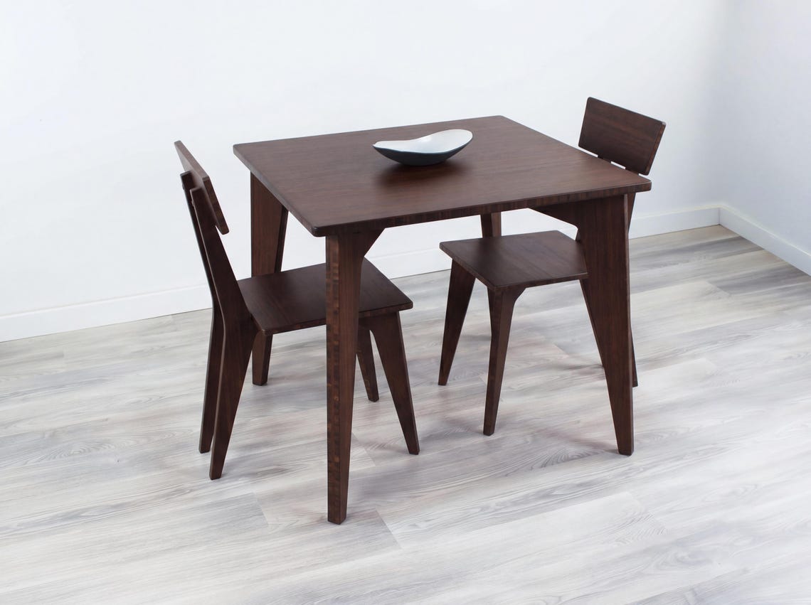 STAN Dining Chair | Walnut Bamboo | Midcentury Modern