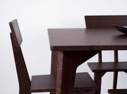 STAN Dining Chair | Walnut Bamboo | Midcentury Modern
