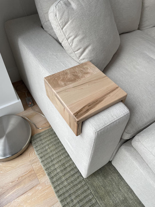 Sofa arm tray table || coffee table || wooden sofa table tray || wood coffee tray || sofa arm rest table || sofa arm drape || FREE SHIPPING