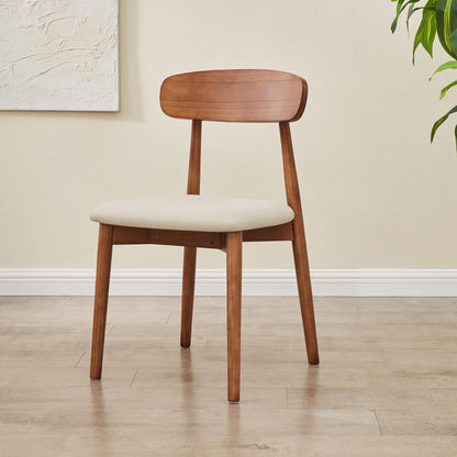 Modern Ash Wood Dining Chair – Minimalist Desk or Table Chair