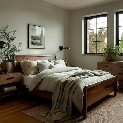 The Reading Bed Frame: Handcrafted Wooden Bed Frame