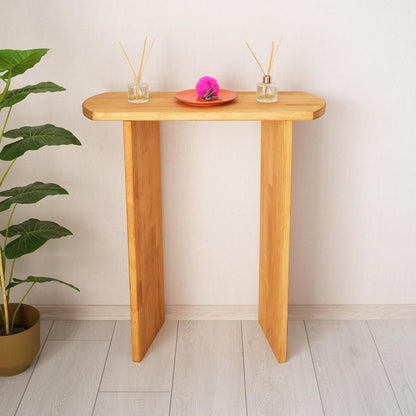 Handmade Solid Pine Wood Console Table, Entryway Hall Stand