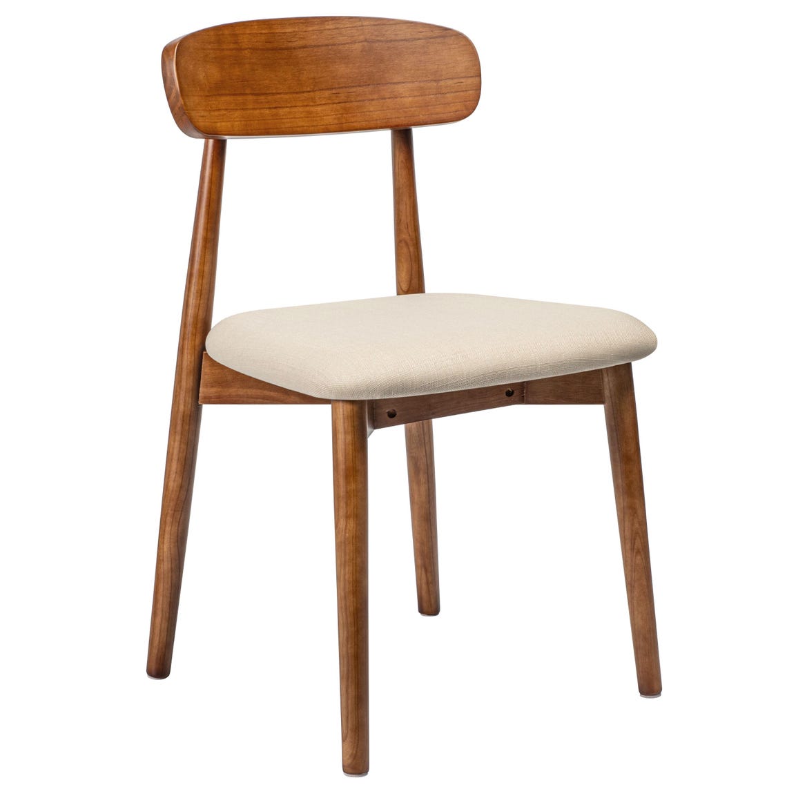 Modern Ash Wood Dining Chair – Minimalist Desk or Table Chair