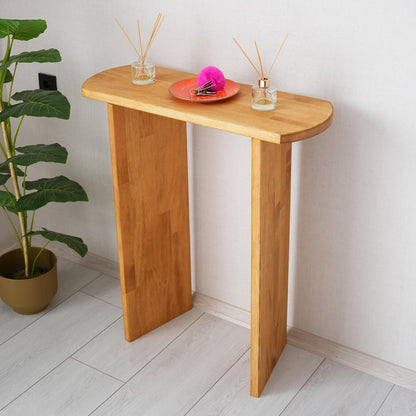 Handmade Solid Pine Wood Console Table, Entryway Hall Stand