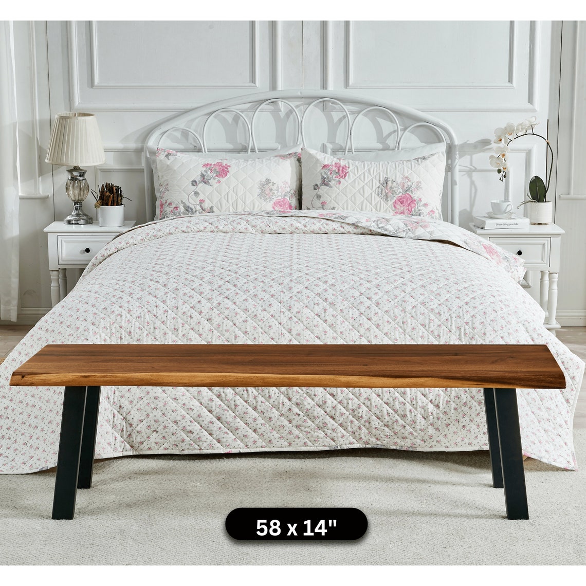 Live Edge South American Walnut Tabletop: Sustainable, Waterproof