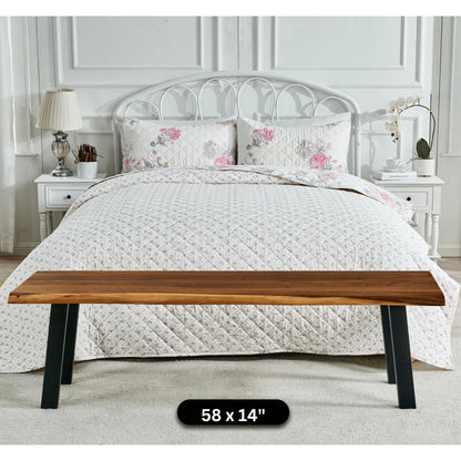Live Edge South American Walnut Tabletop: Sustainable, Waterproof
