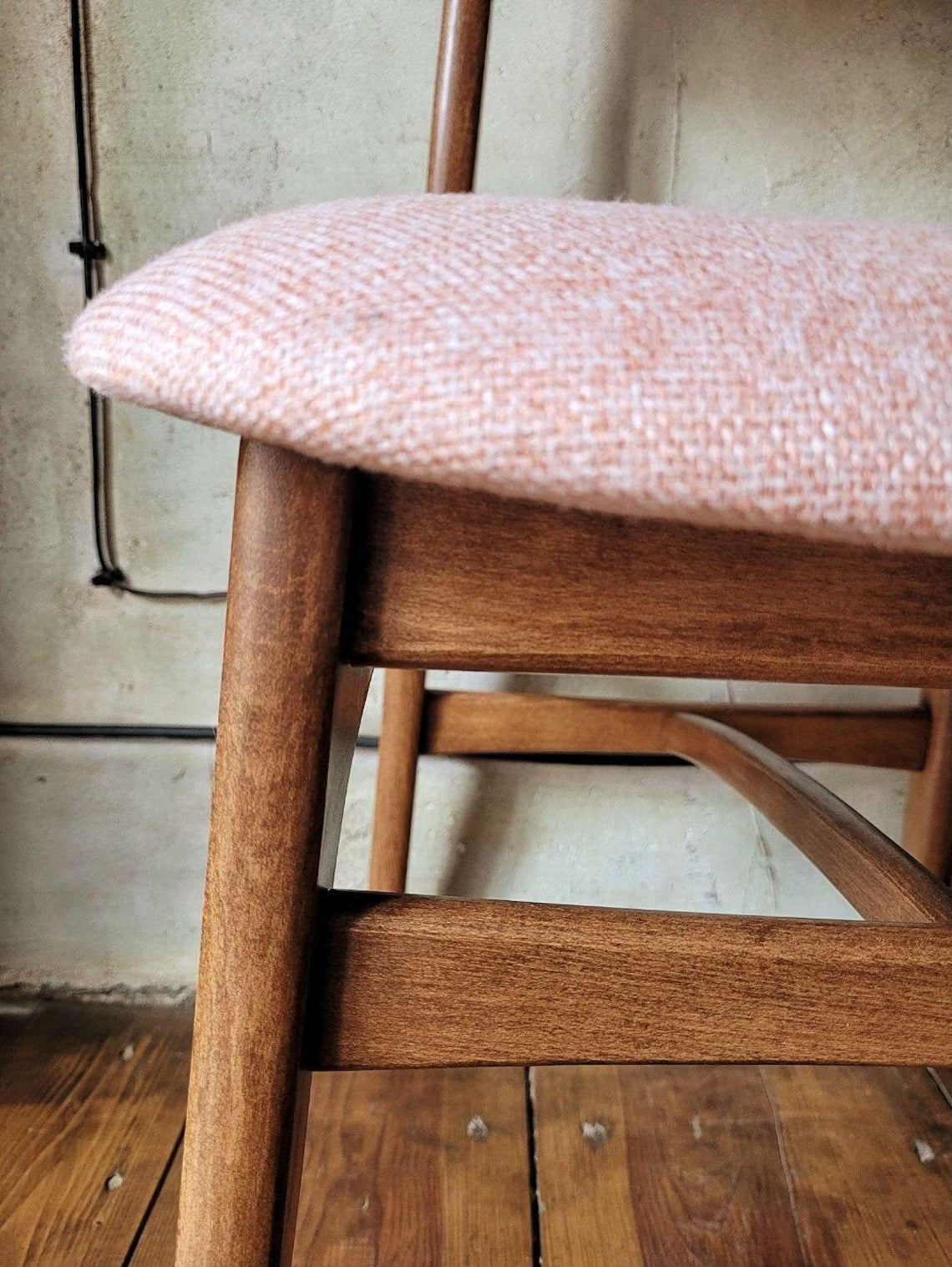 Mid Century Polish Dining Chair Type 200-190 by R. Hałas