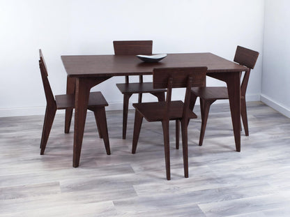 STAN Dining Chair | Walnut Bamboo | Midcentury Modern