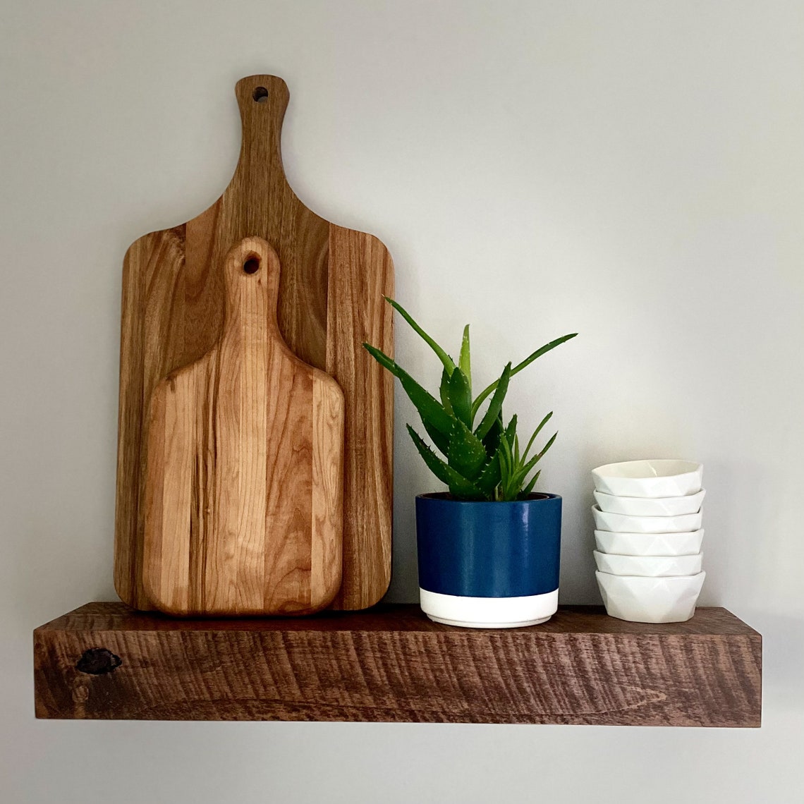 Floating Shelves | Set of two Modern Rustic Floating Shelves