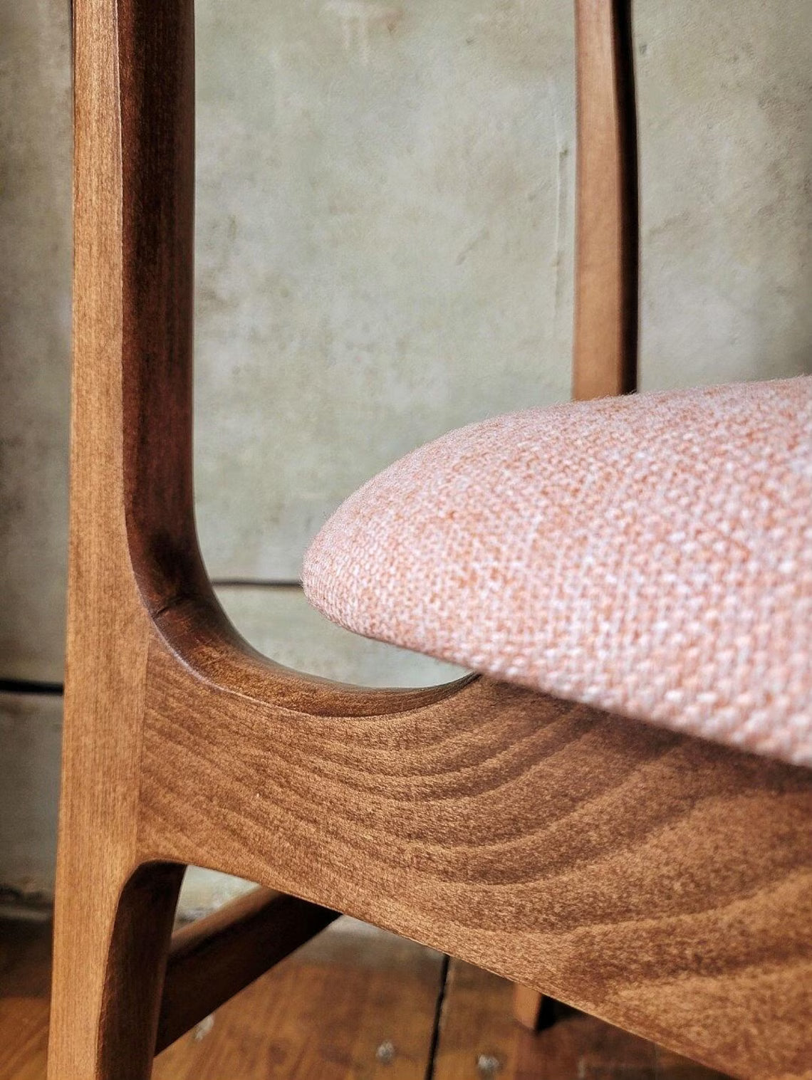 Mid Century Polish Dining Chair Type 200-190 by R. Hałas