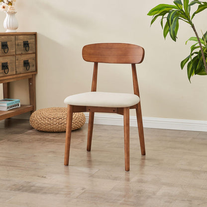 Modern Ash Wood Dining Chair – Minimalist Desk or Table Chair