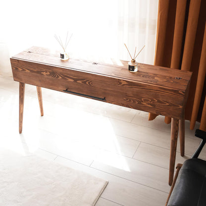 Solid Wood Piano Keyboard Stand, Handmade Modern Design