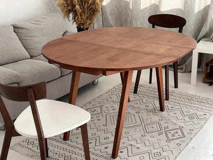 Transformer table 6 in 1, sliding table,round-oval table,dining table, coffee table,ash table, enlarged table, guest table,adjustable height