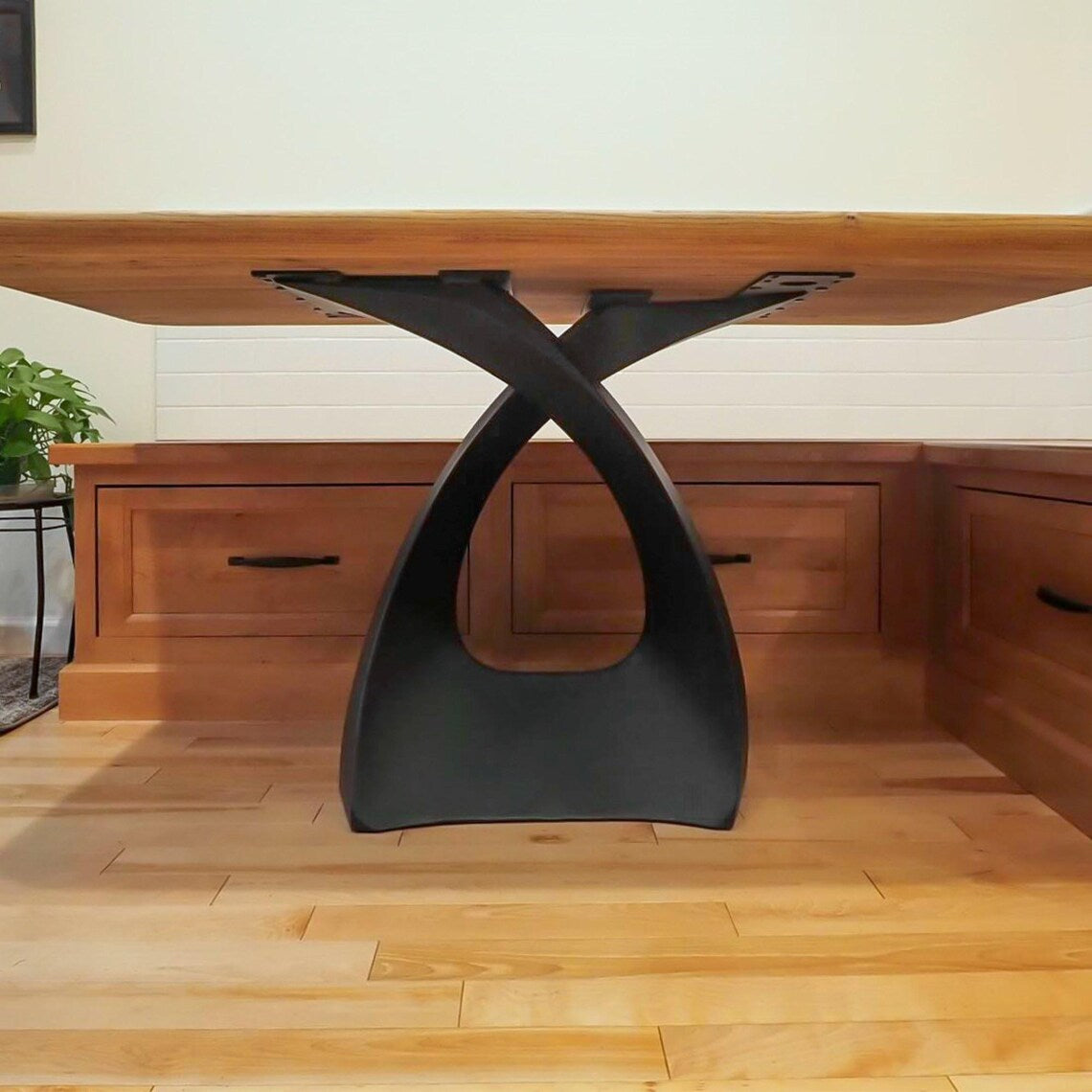 Round Table Base, Coffee Table Base | DIY Table Legs, Furniture Legs 316 Tulipe 28H | Only Base for Farmhouse Tables | Flowyline