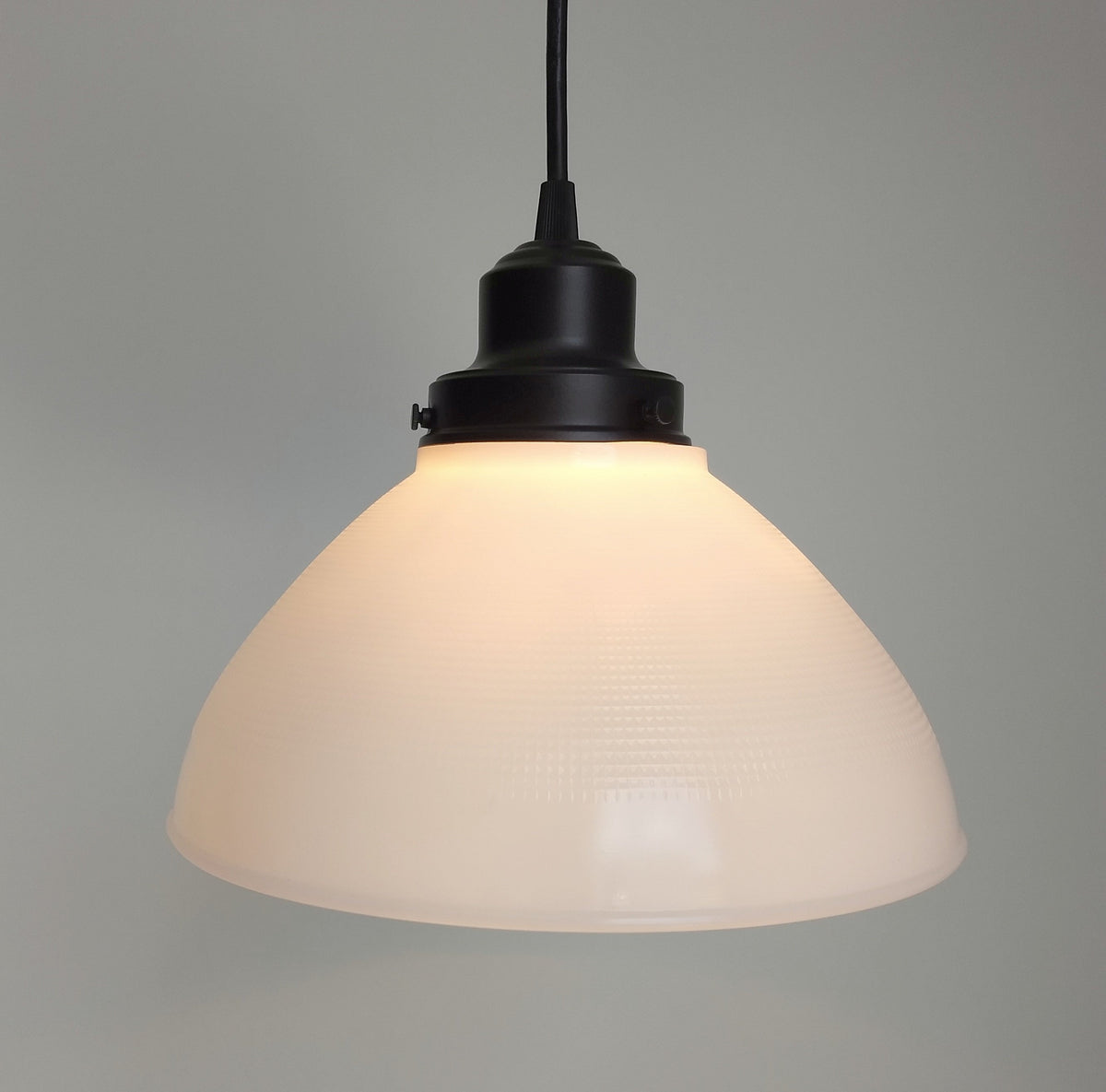 Antique PENDANT Light of Milk Glass Soft Waffle Pattern - Opal Flush Mount Ceiling Chandelier Lighting Fixture Farmhouse Kitchen Dining Room