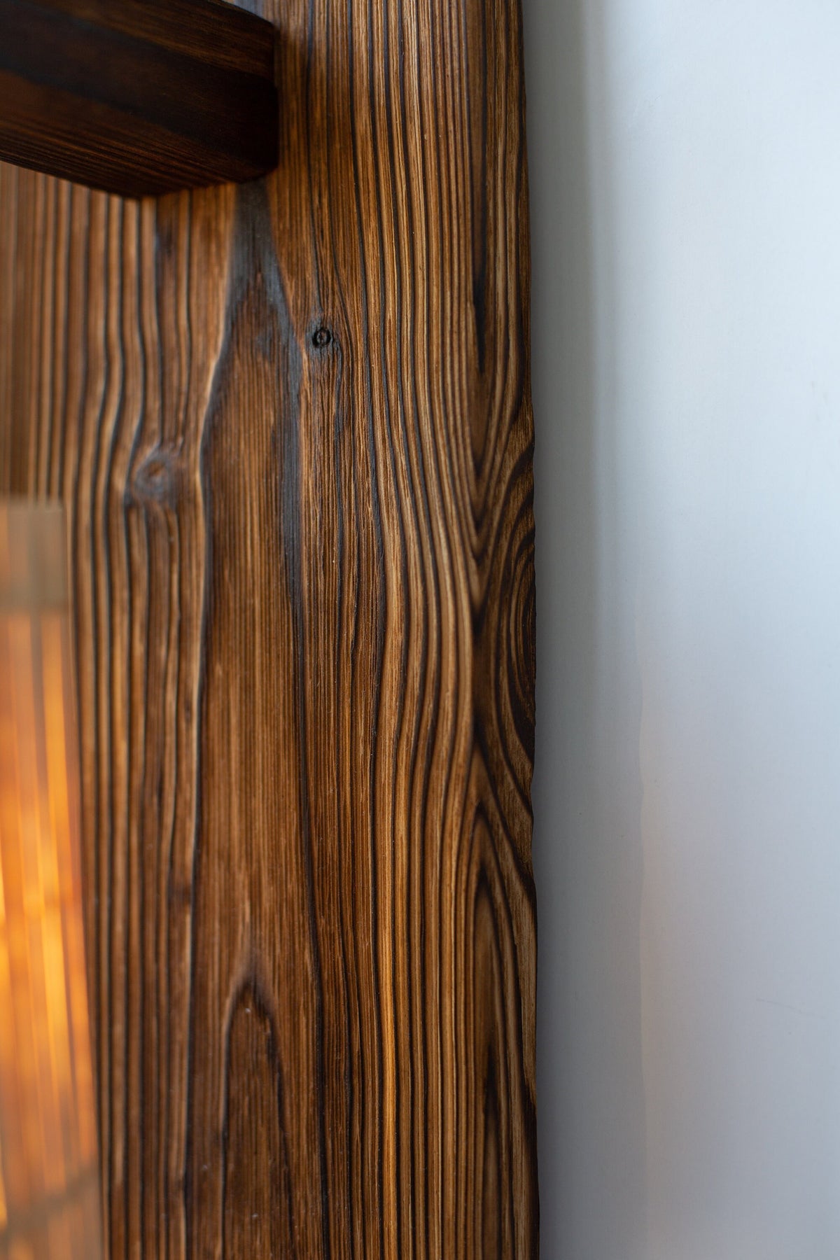 Wood Wall Sconce Plug In, Wall Lamp, Wood Bedside Wall Reading Sconce, Wall Wood Light, Bamboo Lampshade, Eco-friendly Lamp, Wall Lighting