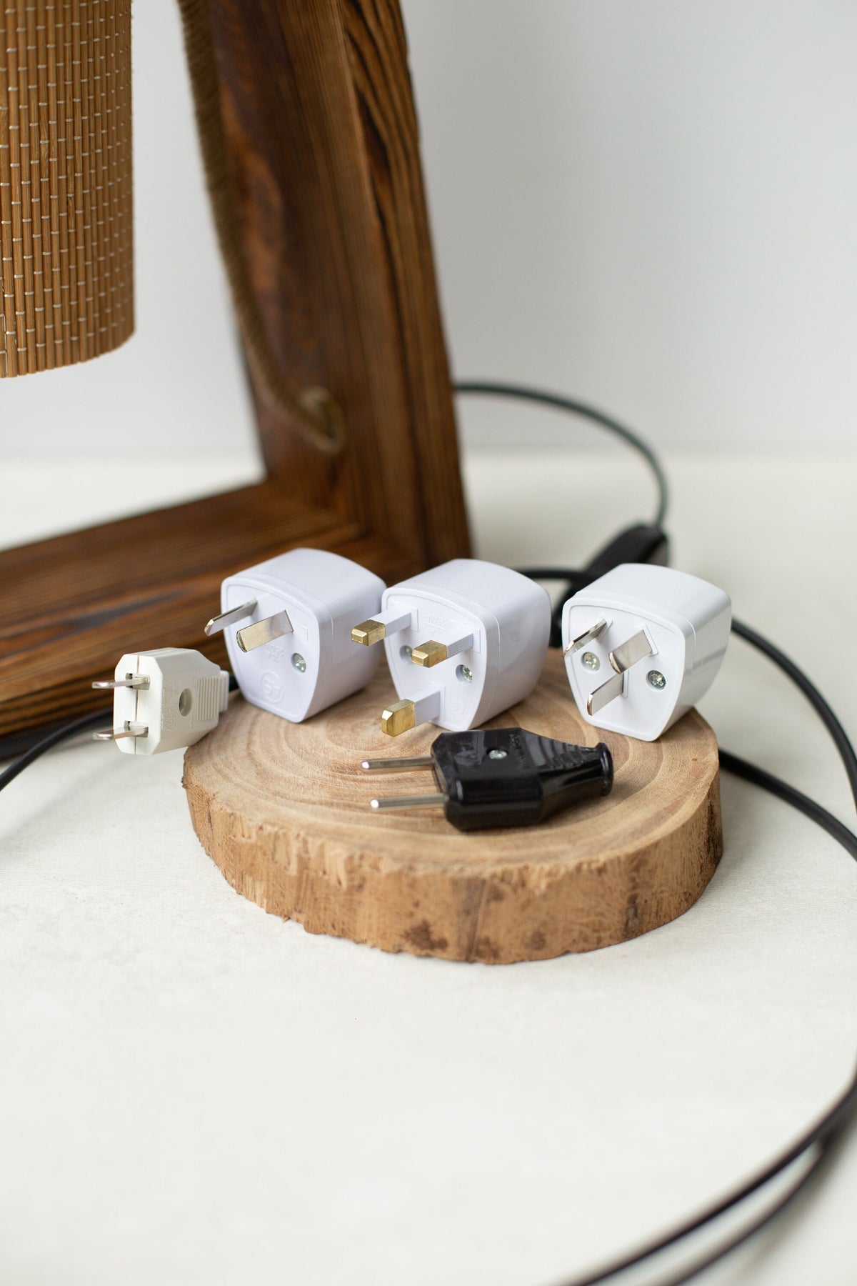 Wood Wall Sconce Plug In, Wall Lamp, Wood Bedside Wall Reading Sconce, Wall Wood Light, Bamboo Lampshade, Eco-friendly Lamp, Wall Lighting
