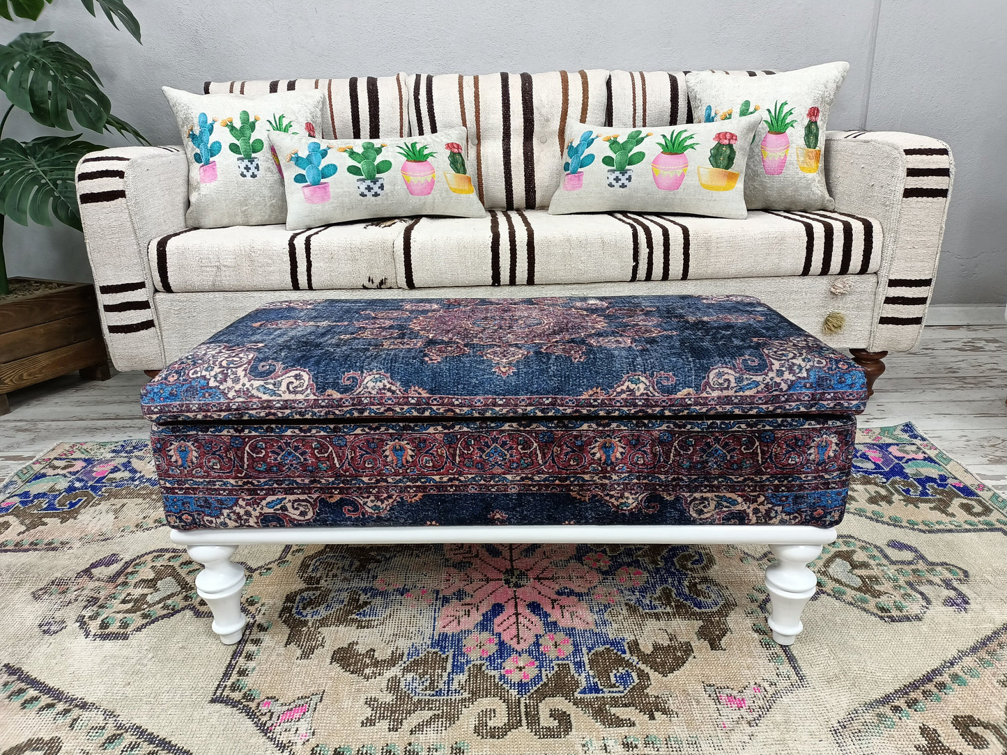 Handmade Furniture, Altar Table, Storage Coffee Table, Boho Chair, Sofa Side Table, Ottoman Bench, Dressing Table Stool, Entry Bench