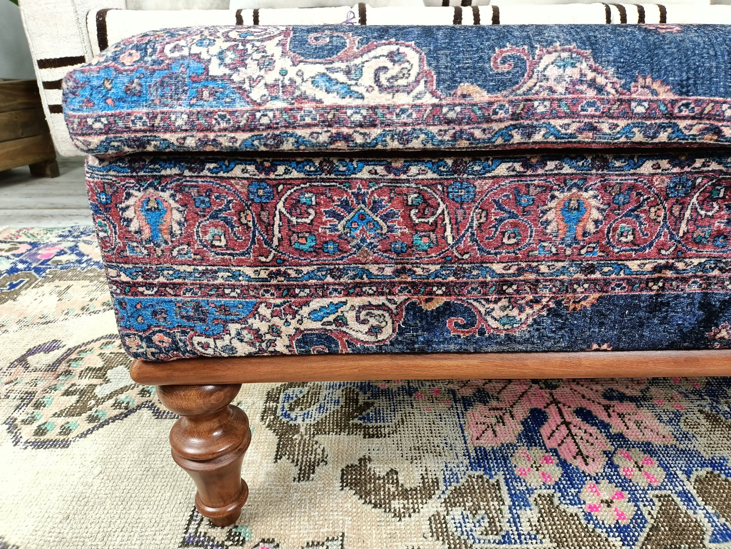 Handmade Furniture, Altar Table, Storage Coffee Table, Boho Chair, Sofa Side Table, Ottoman Bench, Dressing Table Stool, Entry Bench