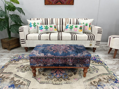 Handmade Furniture, Altar Table, Storage Coffee Table, Boho Chair, Sofa Side Table, Ottoman Bench, Dressing Table Stool, Entry Bench