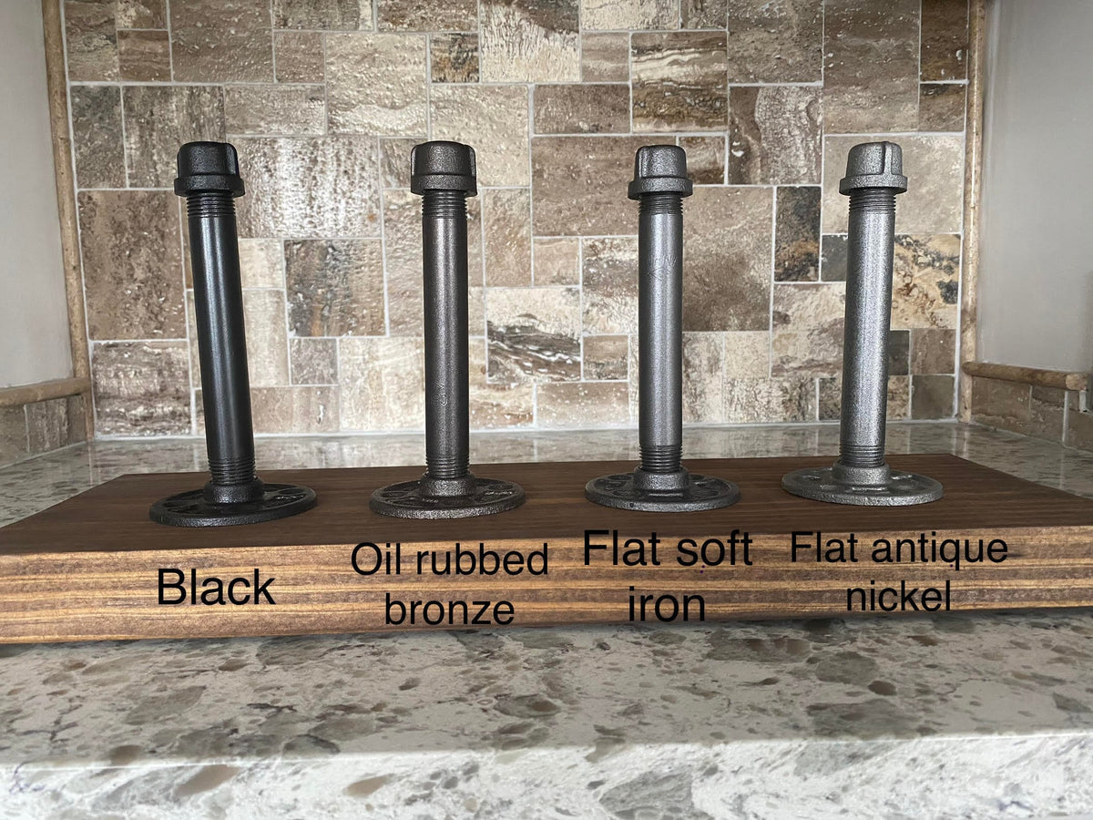 Laundry Room Bar with attached wood shelf, Clothing Rack,  Drying bar, closet clothes rack, metal pipe clothes bar