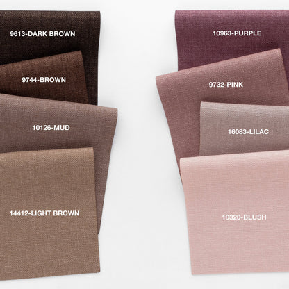 Extra Wide Linen Curtains, Triple Pinch Pleat, Light Filtering Drapes