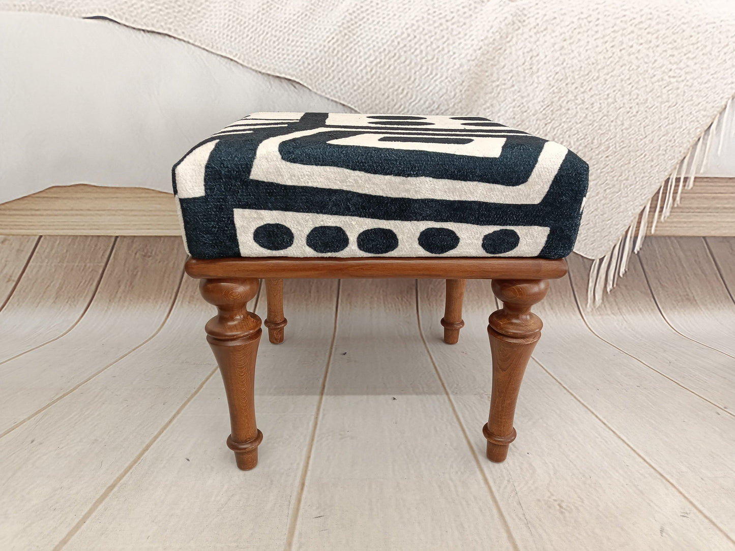 Vanity chair, Accent chair, Ottoman chair, Floor chair, Dressing table chair, Bench with cushion, Upholstered footstool