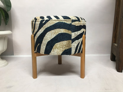 Pouf chair, Vanity chair, Upholstered bench, Dressing table bench, Entry chair, Comfort chair, Durable furniture, Round ottoman, Low stool