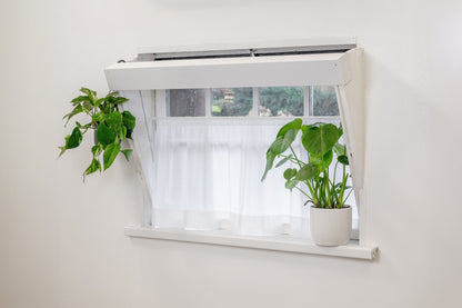 Sheer Cotton Cafe Curtain with Rod Pocket, Custom Short Window Panel