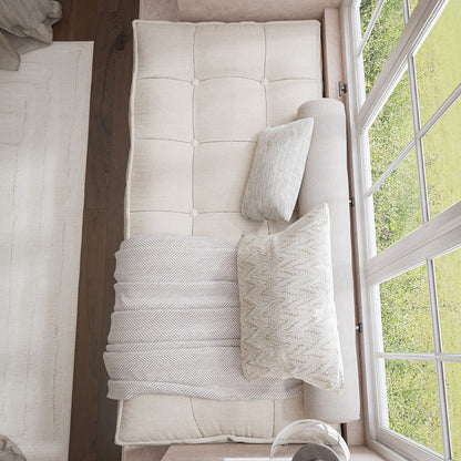 Tufted Cushion, Indoor Bench Cushion, Window Seat Cushion