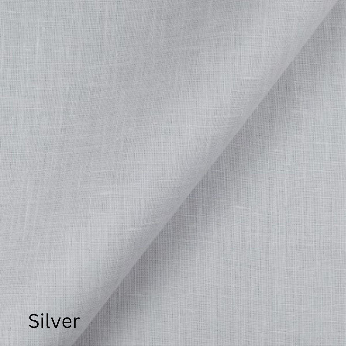 Custom 100% Linen French Door Curtain Panel with Rod Pockets