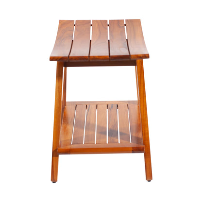 Teak Wood Stool Chair - For Shower, Bedroom, Living Room, Outdoors