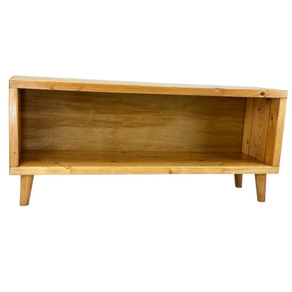 Mid Century Modern Record Cabinet: Handmade Vinyl Record Storage - Custom