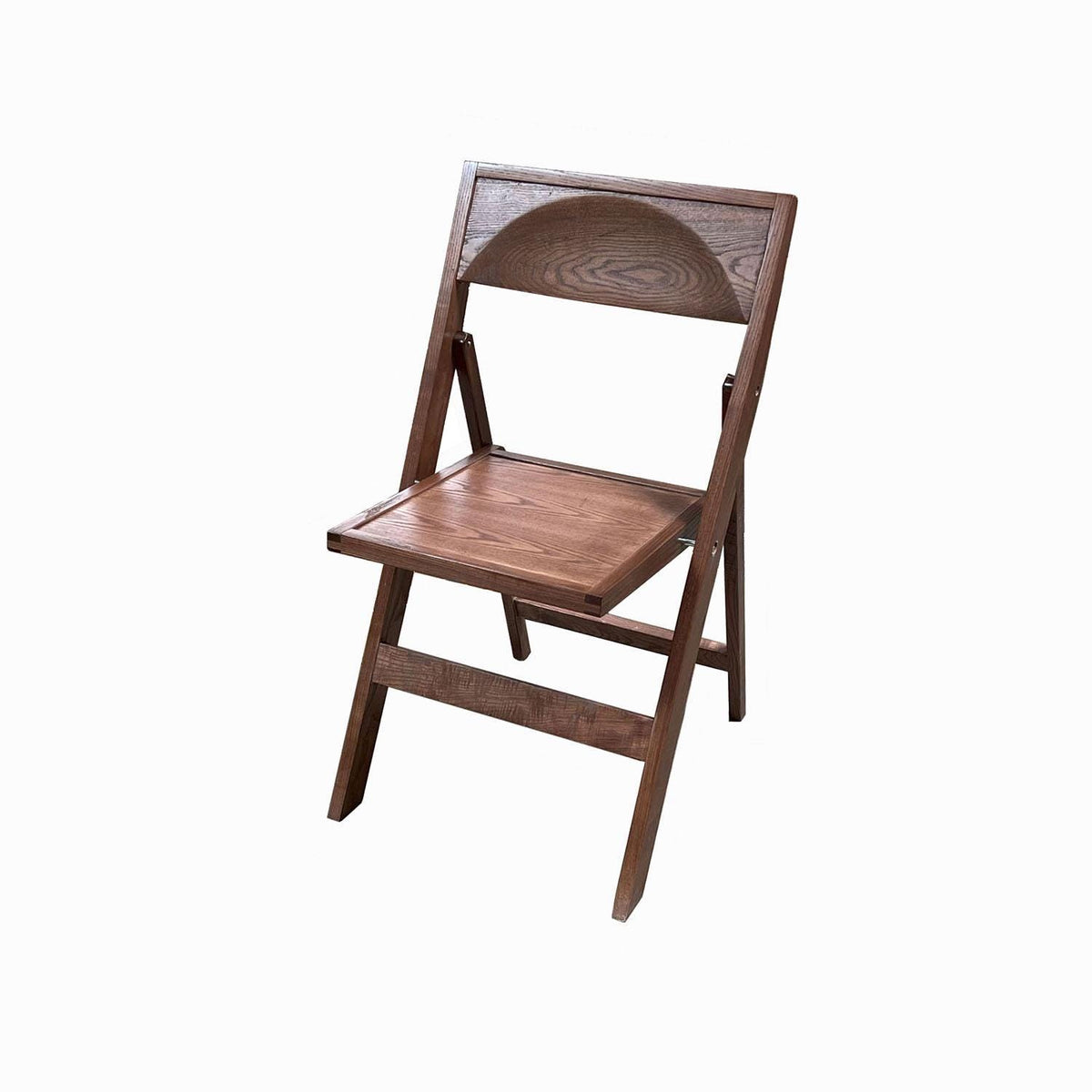 Lucas Fruitwood Folding Chair: Modern Wood Grain Design