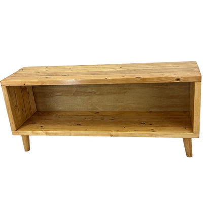Mid Century Modern Record Cabinet: Handmade Vinyl Record Storage - Custom