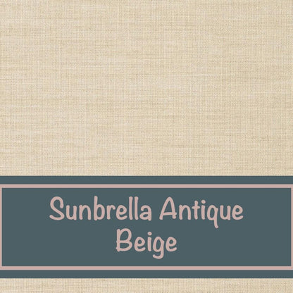 Sunbrella Outdoor Extended Back Cushion | Daybed Bed Swing Pillow | Long Lumbar Cushion | Custom Sizes and Multipe Shades