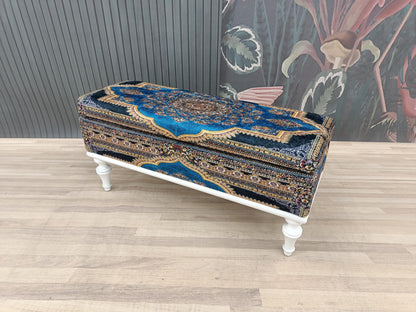 Bedroom Storage, Storage Piano Bench, Dining Bench, Blue Chair, Flip Top Table, Tea Table, Entryway Bench, Lounge Bench, Footstool, ST- 867