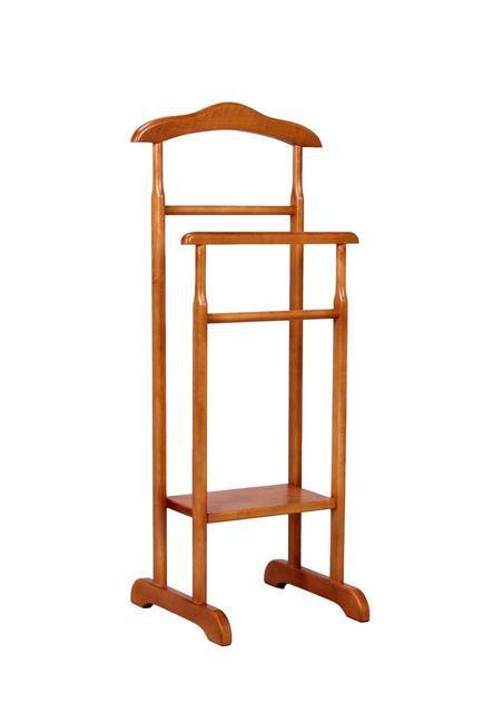 Wooden Hanger Stand | Handcrafted Walnut Wardrobe Stand | Walnut Wood Clothing Stand | Rustic Walnut Coat Rack