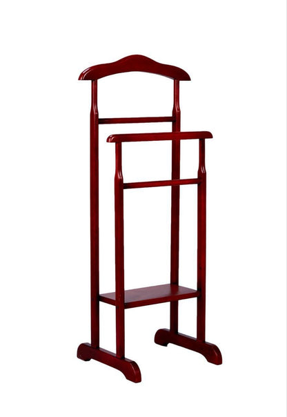 Wooden Hanger Stand | Handcrafted Walnut Wardrobe Stand | Walnut Wood Clothing Stand | Rustic Walnut Coat Rack