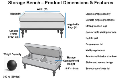 Bedroom Storage, Storage Piano Bench, Dining Bench, Blue Chair, Flip Top Table, Tea Table, Entryway Bench, Lounge Bench, Footstool