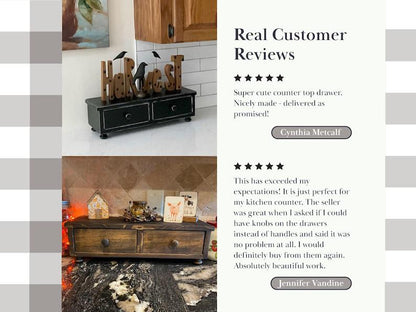 Counter Cabinet | Craft Room Cabinet | Sewing Room Organizer | Wood Anniversary Gift Tea Home | Charging Station Cord Organizer | Storage