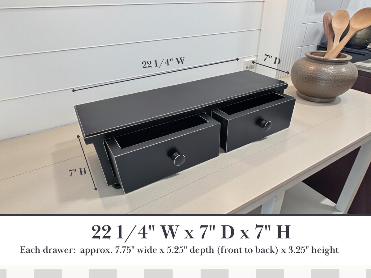 Counter Cabinet | Craft Room Cabinet | Sewing Room Organizer | Wood Anniversary Gift Tea Home | Charging Station Cord Organizer | Storage