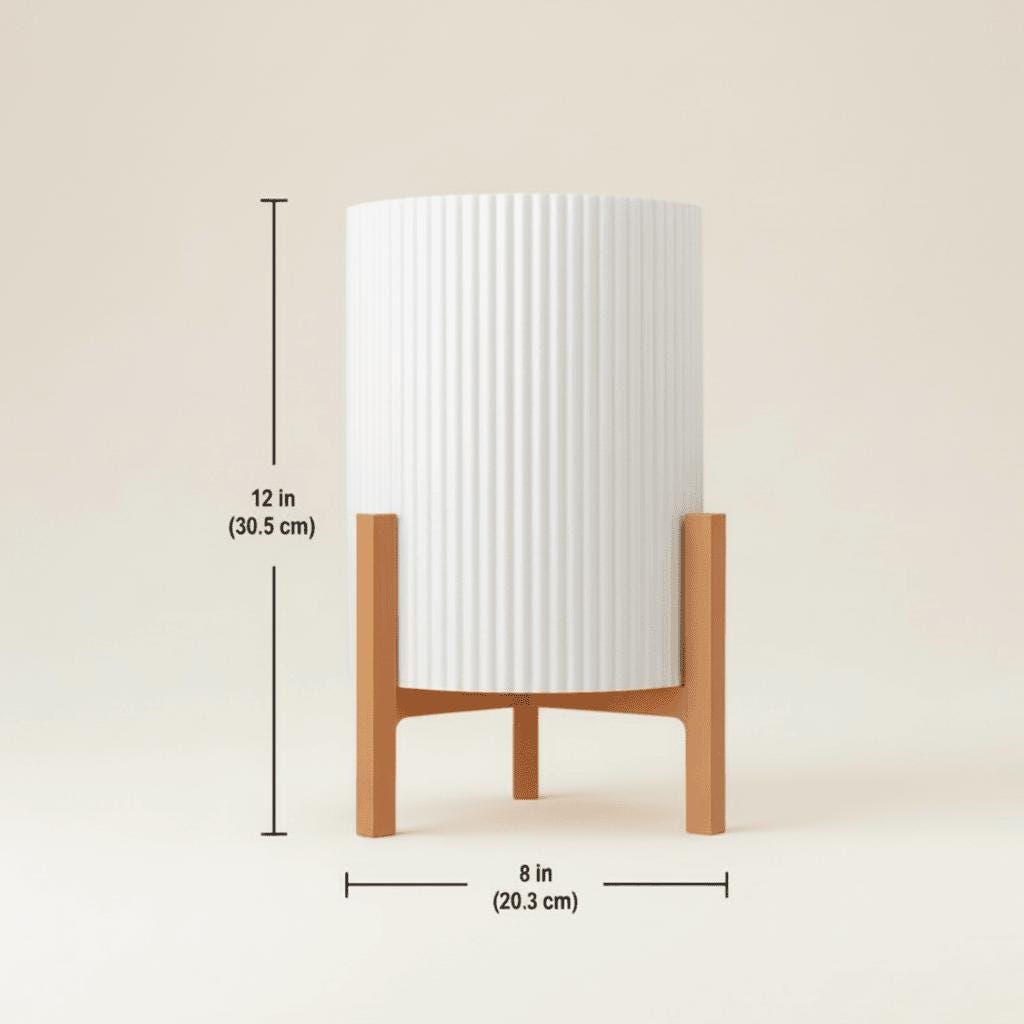 Aura Pleated Bedside Lamp with Warm Ambient Light