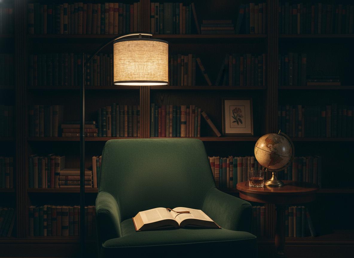 Modern Black Floor Lamp with Beige Linen Shade & 3-Color LED