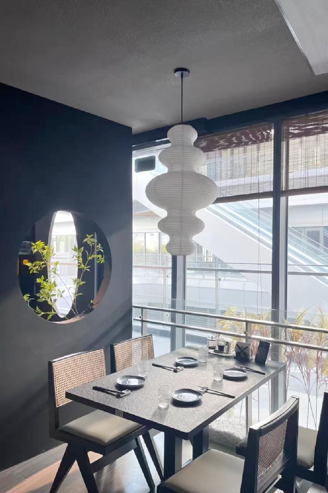 Five-Layer Cloud Washi Paper Pendant Light, Japanese Hanging Lamp