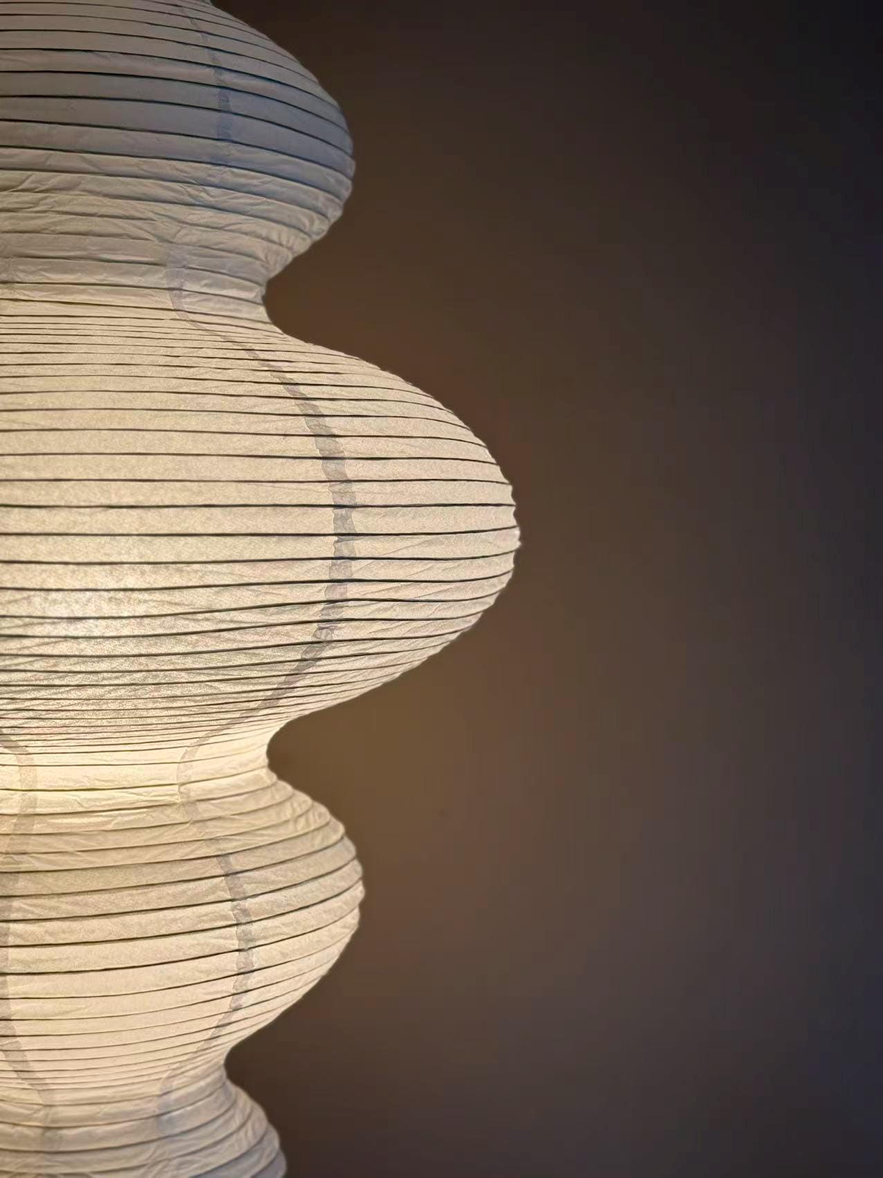Five-Layer Cloud Washi Paper Pendant Light, Japanese Hanging Lamp