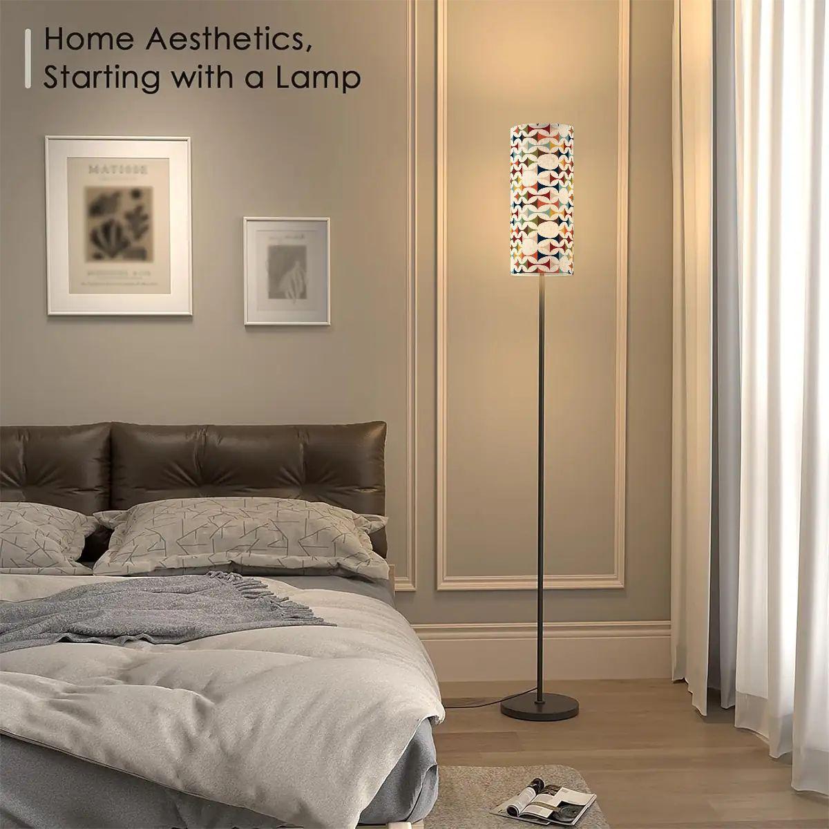 Scandinavian Danish Mid Century Modern Slim Floor Lamp