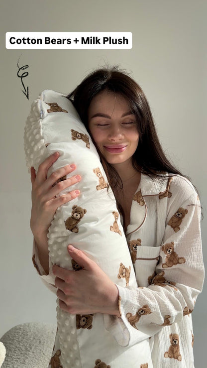 Pregnancy pillow, Pregnancy sleep pillow, Pregnancy comfort pillow, Pregnancy gift, Pillow, Gift, Gender reveal party, Body Pillow